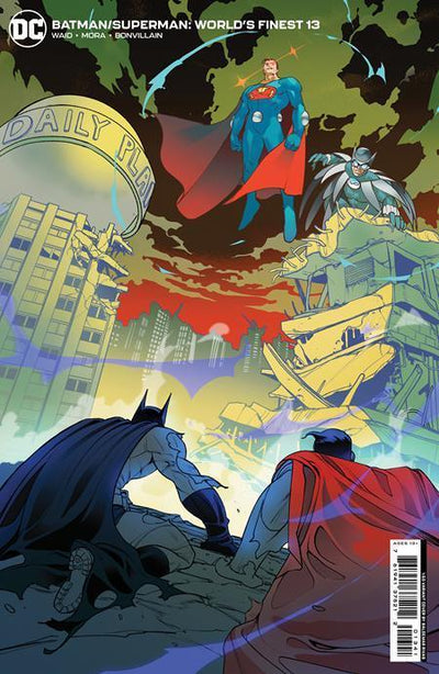 BATMAN SUPERMAN WORLDS FINEST (2022) #13 CVR E INC 1:50 BALDEMAR RIVAS CARD STOCK VAR