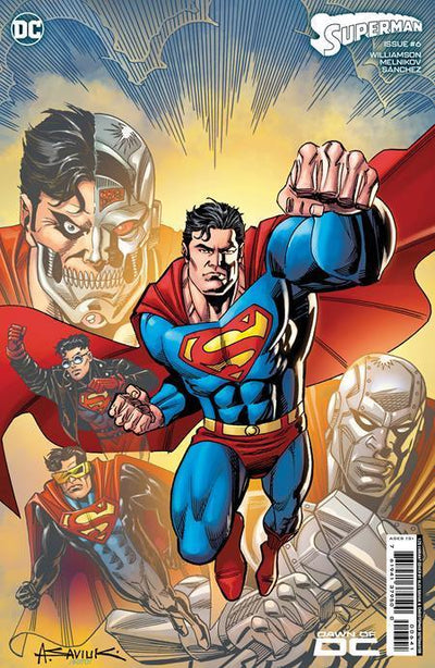 SUPERMAN VOL 7 (2023) #6 CVR G INC 1:25 ALEX SAVIUK CARD STOCK VAR