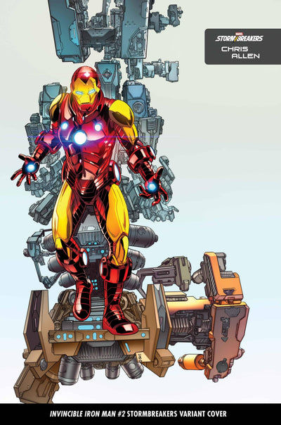 INVINCIBLE IRON MAN VOL 4 (2022) #2 ALLEN STORMBREAKERS VAR