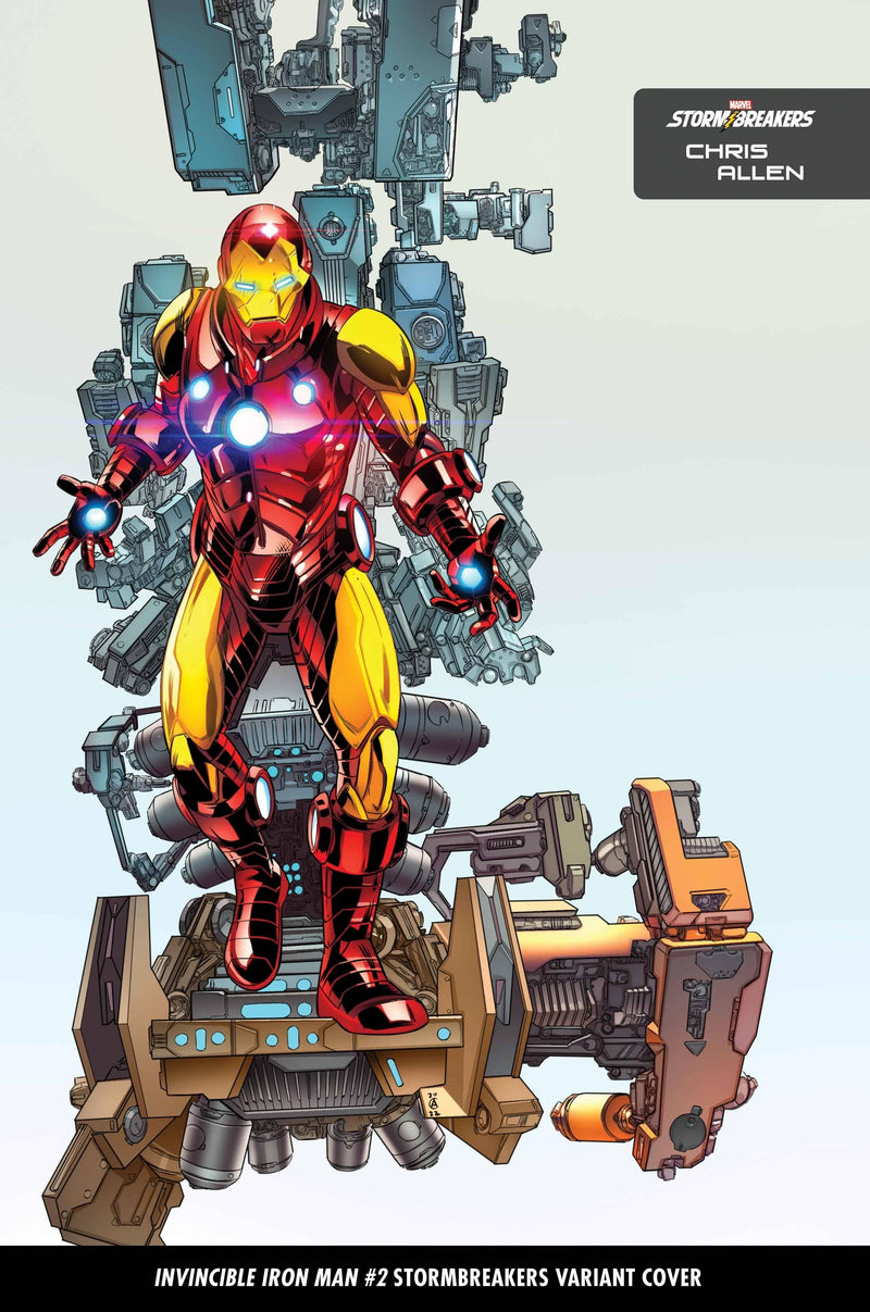 INVINCIBLE IRON MAN VOL 4 (2022) #2 ALLEN STORMBREAKERS VAR