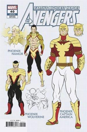 AVENGERS VOL 7 #40 GARRON DESIGN VAR - Kings Comics