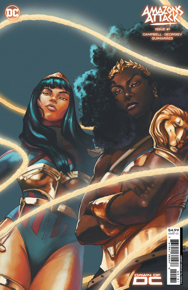 AMAZONS ATTACK VOL 2 (2023) #1 CVR C TAJ TENFOLD CARD STOCK VAR