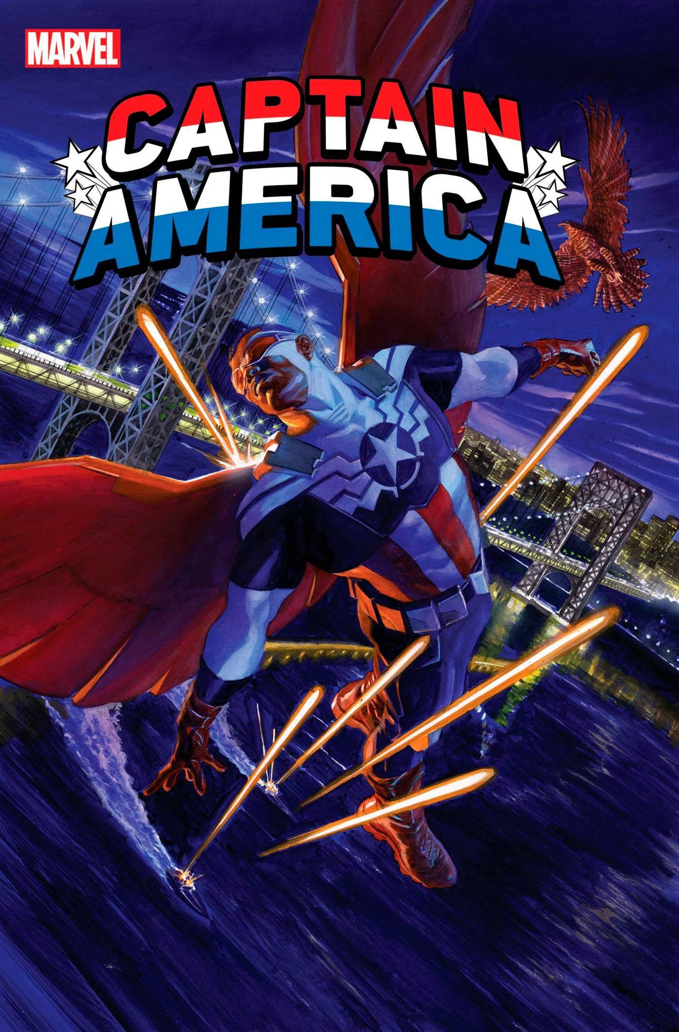 CAPTAIN AMERICA VOL 9 #0 ROSS SAM WILSON VAR - Kings Comics
