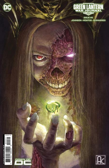 GREEN LANTERN WAR JOURNAL (2023) #2 CVR E INC 1:25 ARIEL COLON CARD STOCK VAR