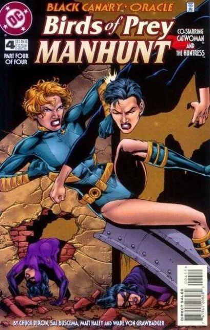 BIRDS OF PREY MANHUNT #4