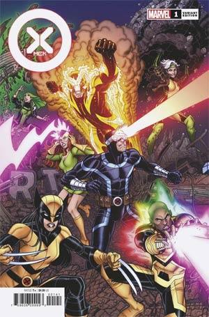 X-MEN VOL 6 (2021) #1 BRADSHAW VAR