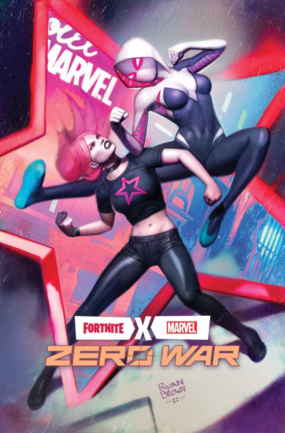 FORTNITE X MARVEL ZERO WAR #5 RYAN BROWN VAR
