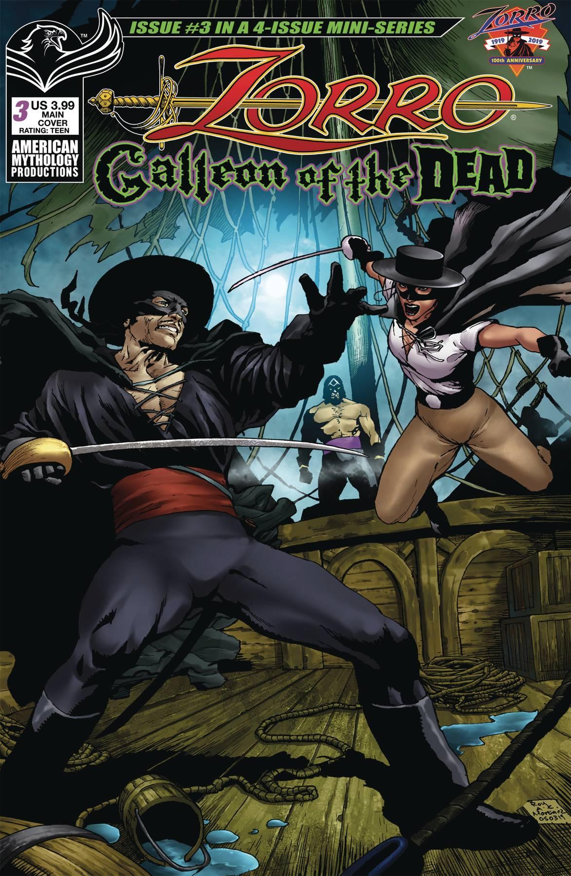 ZORRO GALLEON OF DEAD #3 CVR A MARTINEZ - Kings Comics