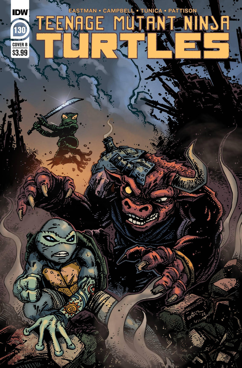 TEENAGE MUTANT NINJA TURTLES (2011) #130 CVR B EASTMAN