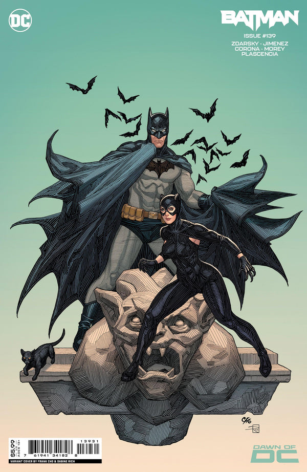 BATMAN (2016) #139 CVR C FRANK CHO CARD STOCK VAR