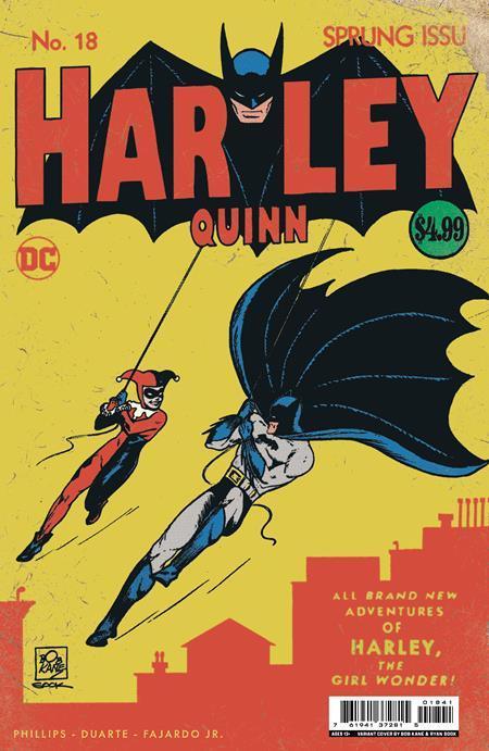 HARLEY QUINN VOL 4 #18 CVR C RYAN SOOK HOMAGE CARD STOCK VAR - Kings Comics