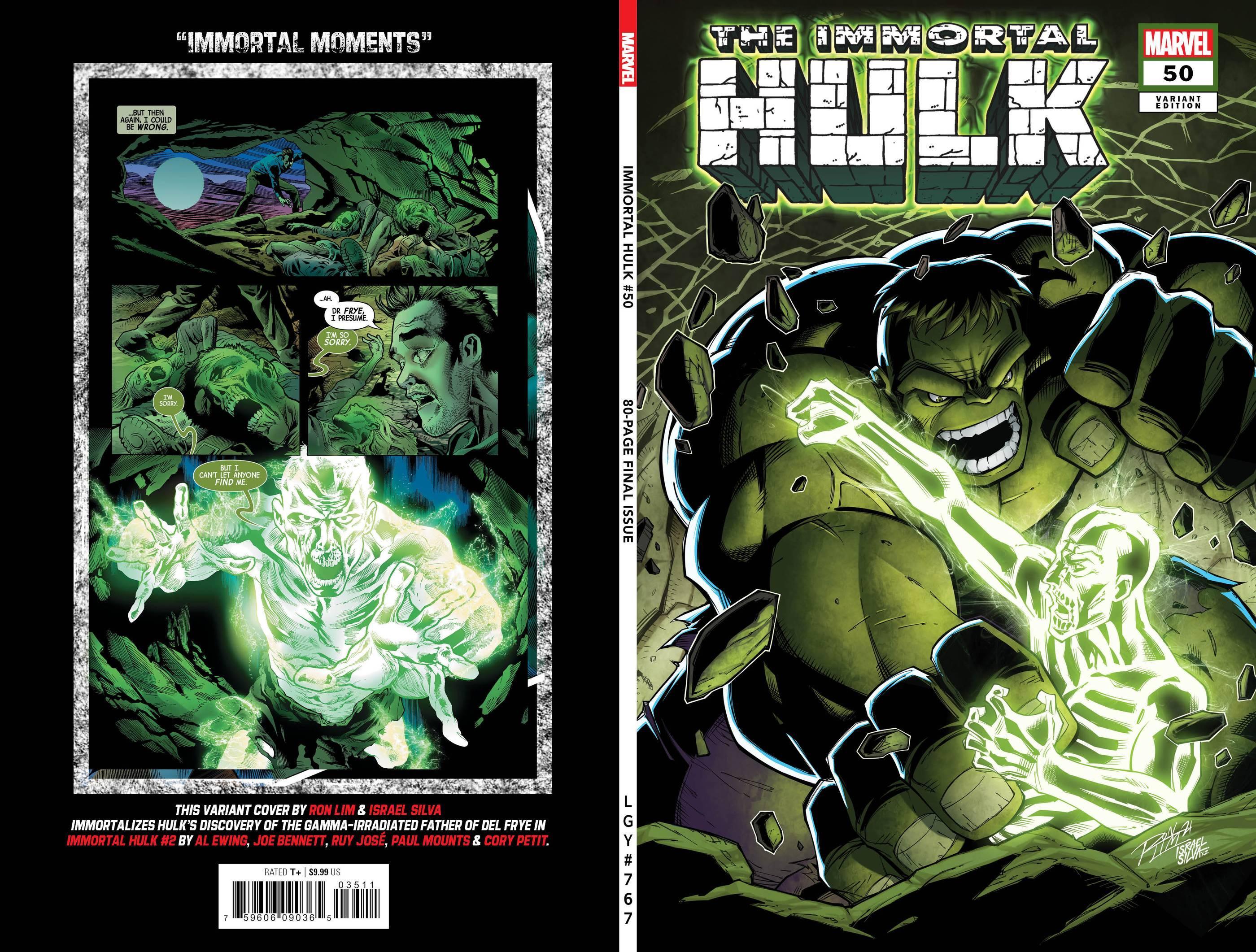 IMMORTAL HULK #50 RON LIM VAR - Kings Comics
