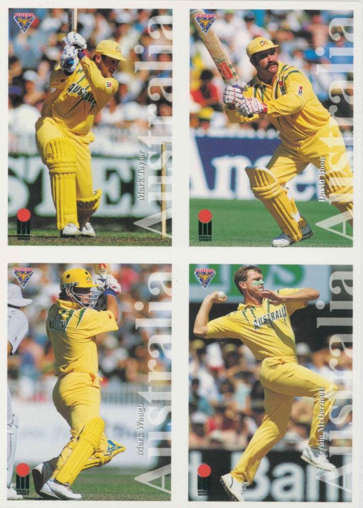 1994 FUTERA CRICKET PROMO SHEET
