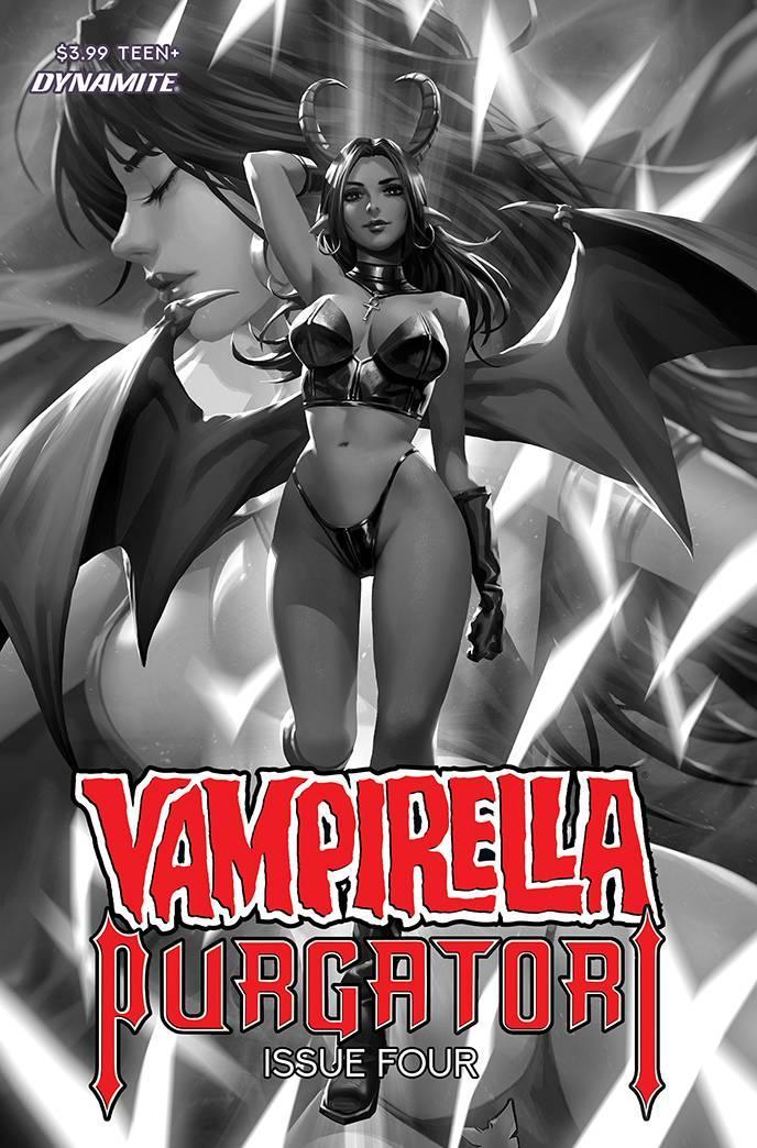 VAMPIRELLA VS PURGATORI #4 30 COPY CHEW B&W INCV - Kings Comics