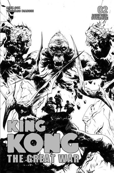 KONG GREAT WAR (2023) #2 CVR D 10 COPY INCV LEE B&W