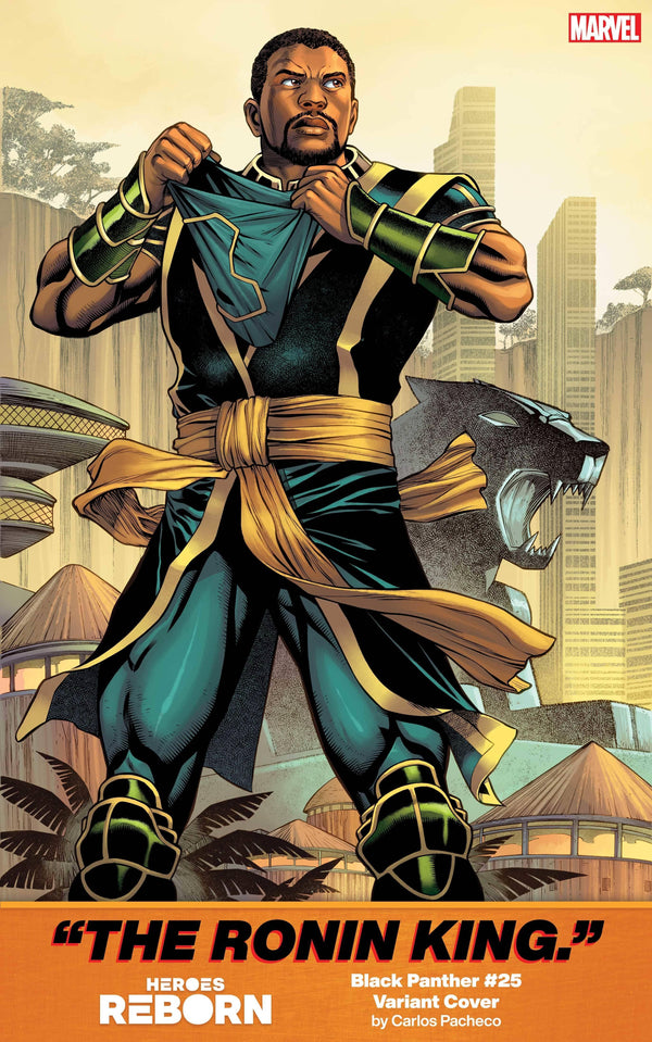 BLACK PANTHER VOL 7 #25 REBORN VAR