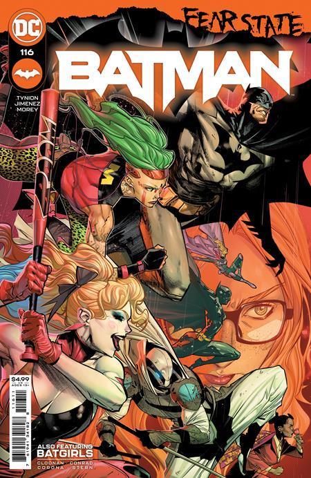BATMAN VOL 3 (2016) #116 CVR A JORGE JIMENEZ (FEAR STATE) - Kings Comics