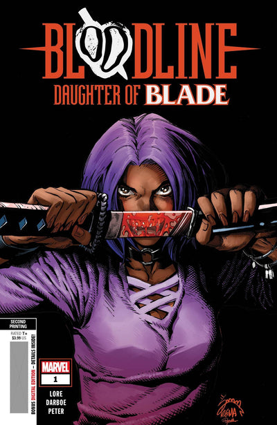 BLOODLINE DAUGHTER OF BLADE (2023) #1 2ND PTG RYAN STEGMAN VAR