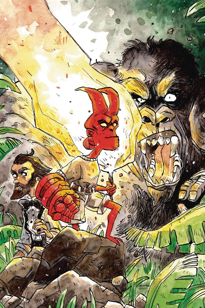 YOUNG HELLBOY THE HIDDEN LAND #2 CVR B ARAGNO