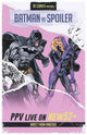 BATMAN VS ROBIN #3 CVR H MARIO FOX FOCCILLO FIGHT POSTER BATMAN VS SPOILER CARD STOCK VAR