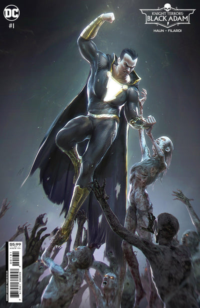 KNIGHT TERRORS BLACK ADAM (2023) #1 CVR C TIAGO DA SILVA CARD STOCK VAR