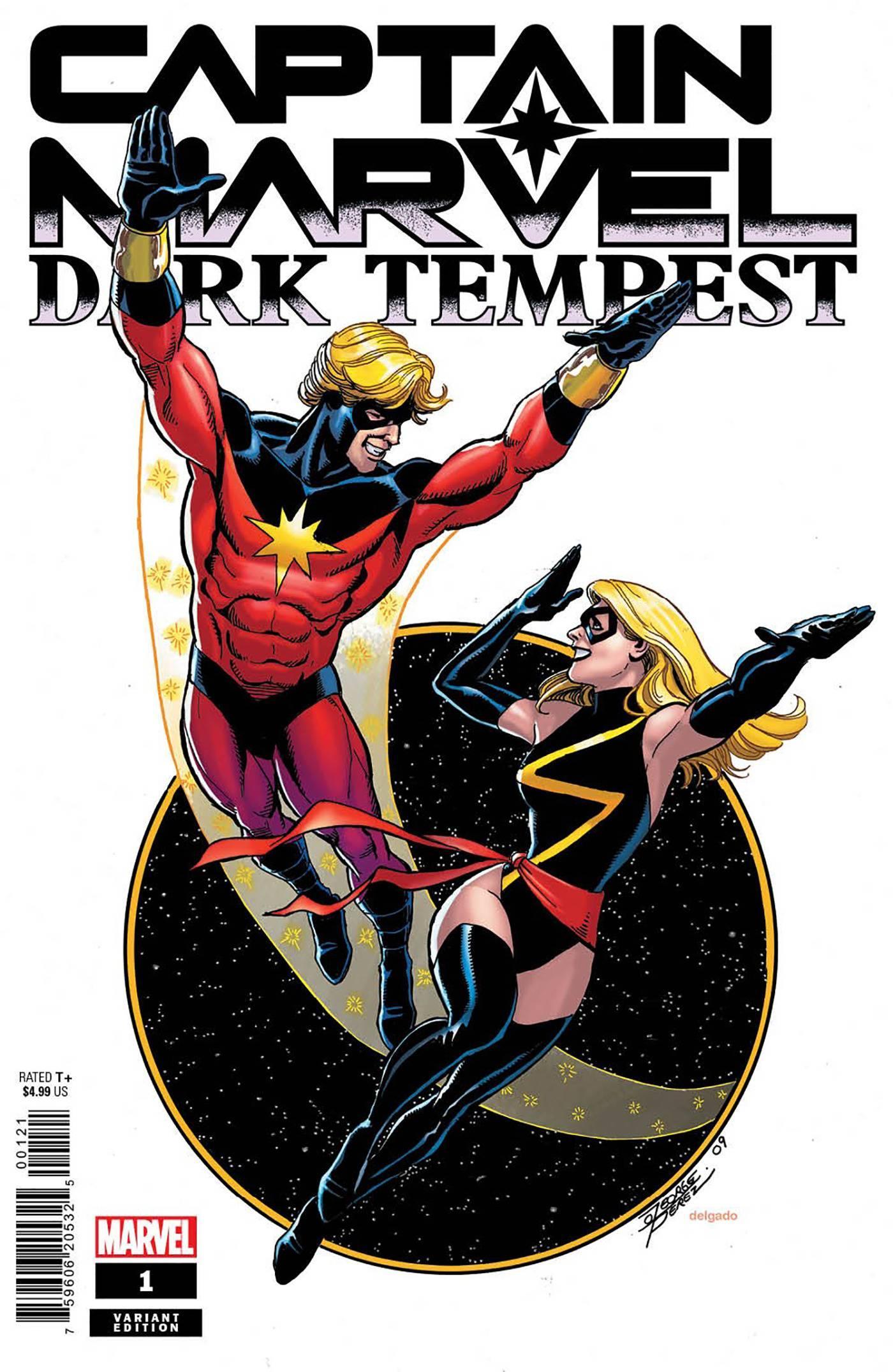 CAPTAIN MARVEL DARK TEMPEST (2023) #1 GEORGE PEREZ VAR - Kings Comics