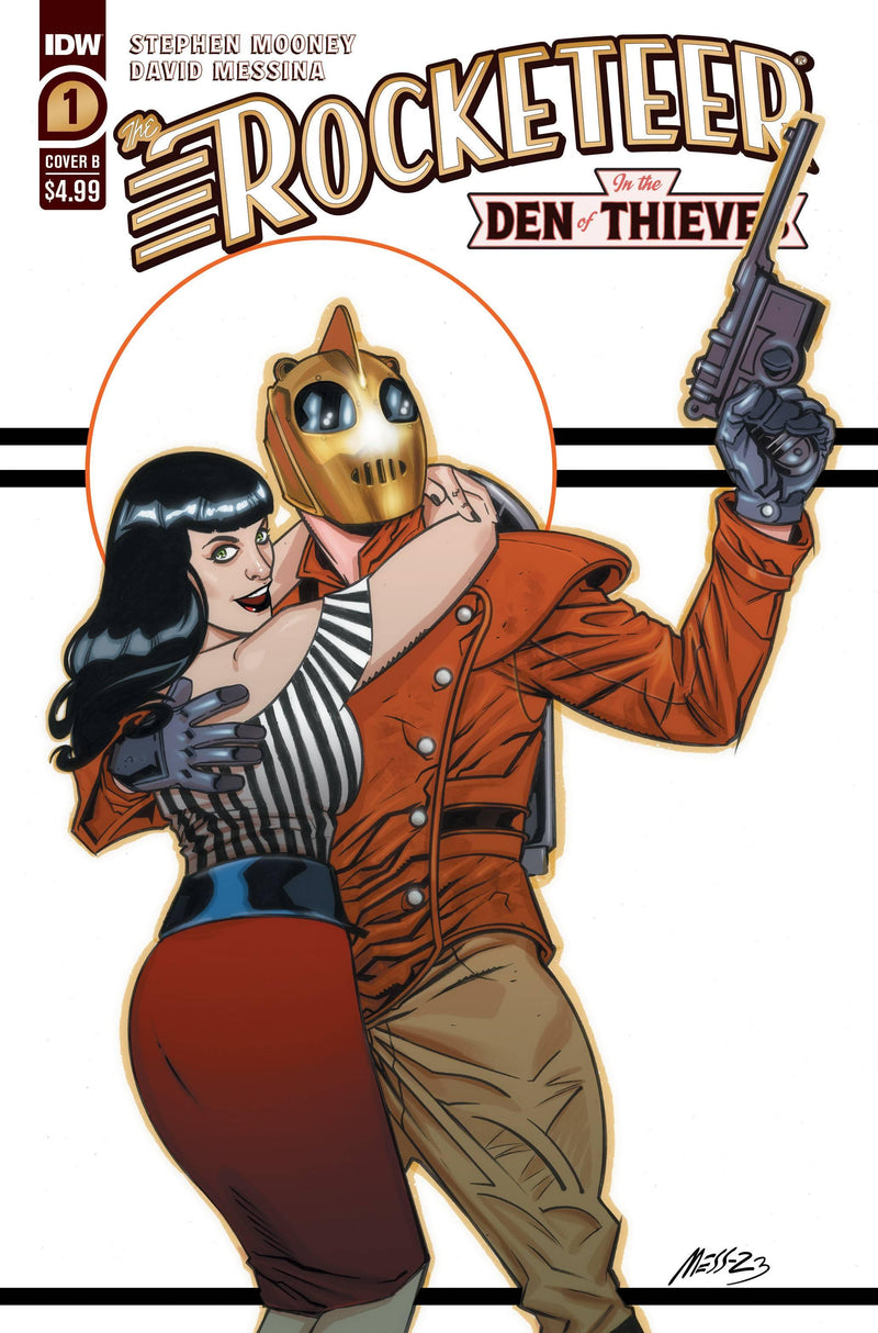 ROCKETEER IN THE DEN OF THIEVES (2023) #1 CVR B MESSINA