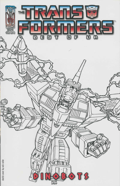 TRANSFORMERS BEST OF THE UK DINOBOTS #1 20 COPY INCV