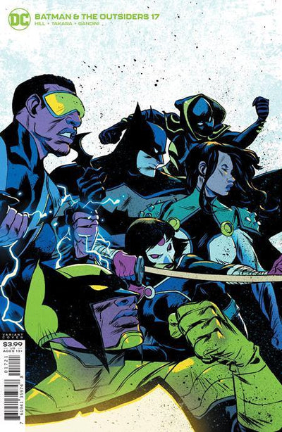BATMAN AND THE OUTSIDERS VOL 3 #17 CVR B SANFORD GREENE VAR ED