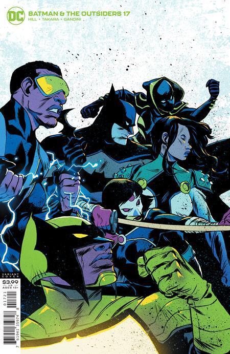 BATMAN AND THE OUTSIDERS VOL 3 #17 CVR B SANFORD GREENE VAR ED