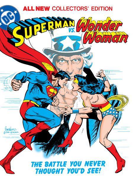 SUPERMAN VS WONDER WOMAN TABLOID ED HC - Kings Comics