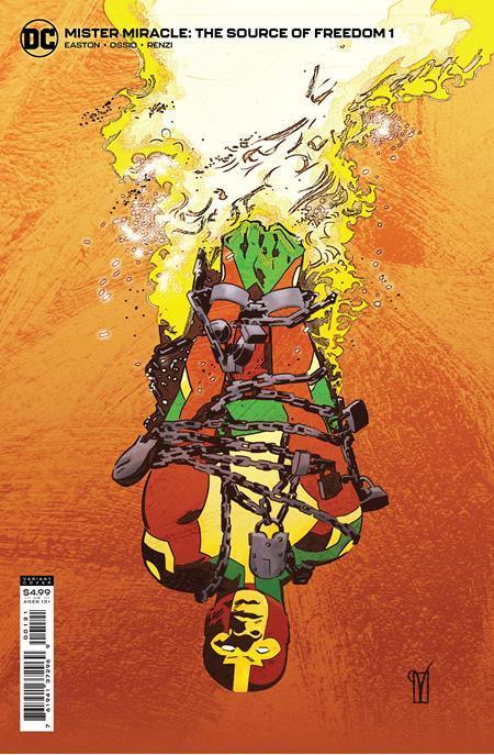 MISTER MIRACLE THE SOURCE OF FREEDOM #1 CVR B VALENTINE DE LANDRO CARD STOCK VAR