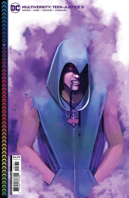 MULTIVERSITY TEEN JUSTICE #3 CVR C STEPHANIE HANS RAVEN CARD STOCK VAR