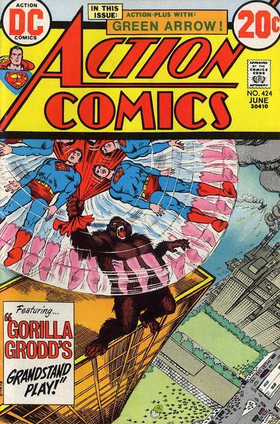 ACTION COMICS (1938) #424 (FN) - Kings Comics