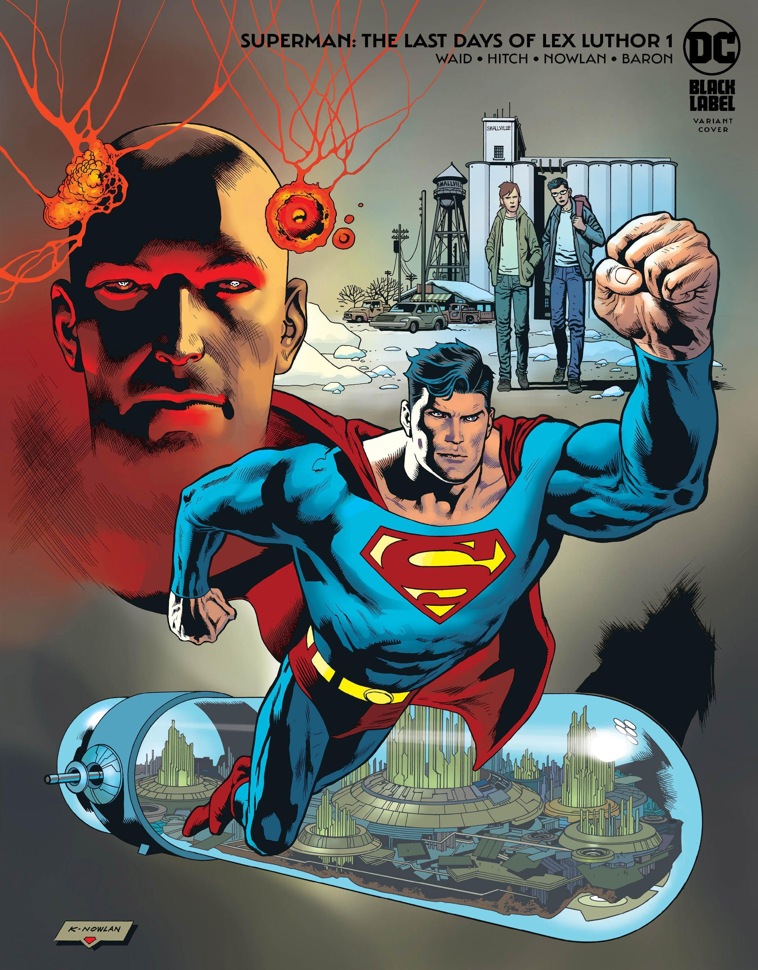 SUPERMAN THE LAST DAYS OF LEX LUTHOR (2023) #1 CVR B KEVIN NOWLAN VAR - Kings Comics