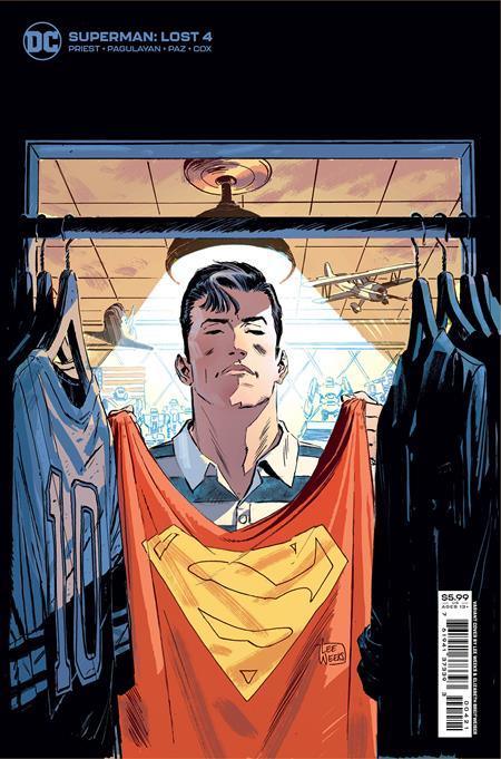 SUPERMAN LOST (2023) #4 CVR B LEE WEEKS CARD STOCK VAR