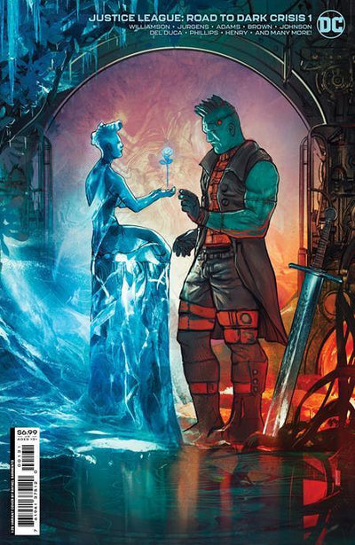 JUSTICE LEAGUE ROAD TO DARK CRISIS #1 (ONE SHOT) CVR C INC 1:25 RAFAEL SARMENTO CARD STOCK VAR