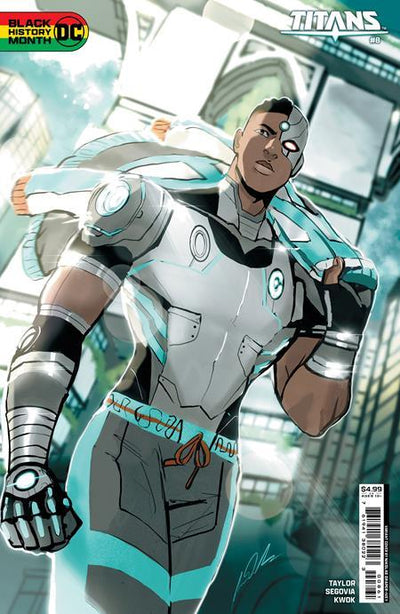 TITANS VOL 4 (2023) #8 CVR E NIKOLAS DRAPER-IVEY BLACK HISTORY MONTH CARD STOCK VAR