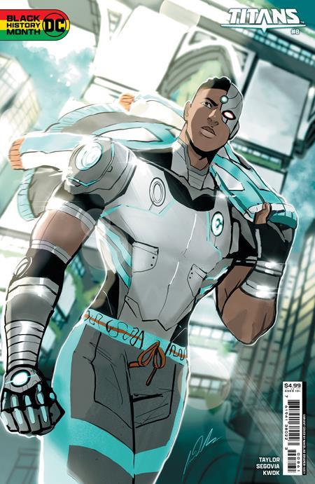TITANS VOL 4 (2023) #8 CVR E NIKOLAS DRAPER-IVEY BLACK HISTORY MONTH CARD STOCK VAR