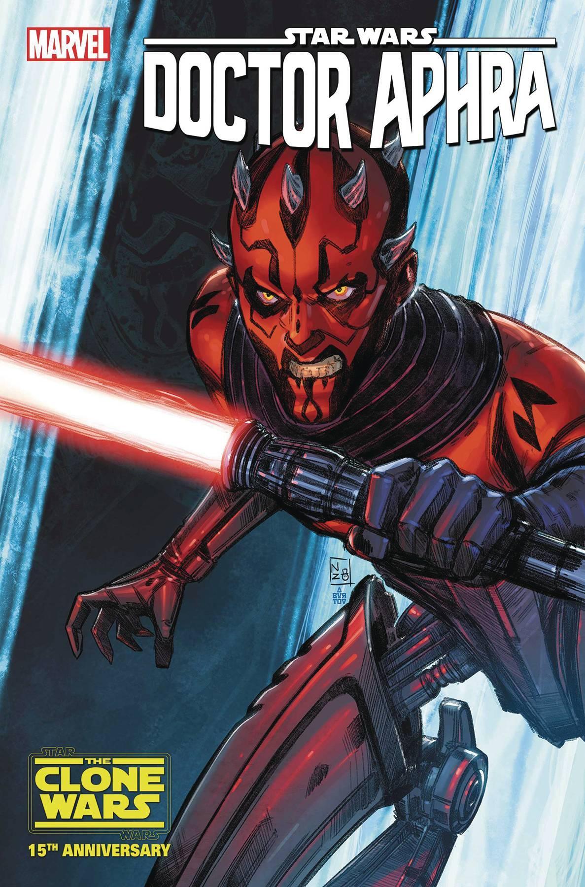 STAR WARS DOCTOR APHRA VOL 2 (2020) #37 DARTH MAUL CLONE WARS 15TH ANN VAR - Kings Comics