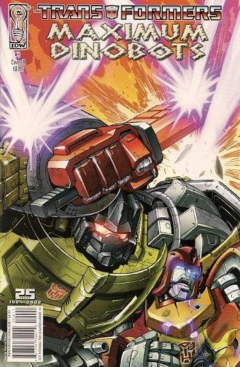 TRANSFORMERS MAXIMUM DINOBOTS #4 CVR B