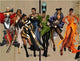 DC POWER A CELEBRATION #1 (ONE SHOT) CVR B SOZOMAIKA CARD STOCK VAR