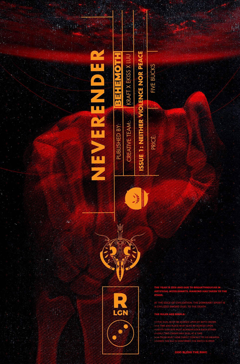 NEVERENDER #1 CVR B KRAFT