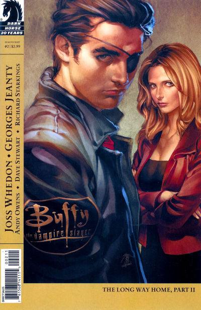 BUFFY THE VAMPIRE SLAYER SEASON 8 (2007) THE LONG WAY HOME - SET OF FOUR - (SIGNED BY "SPIKE" SEE NOTES) - Kings Comics