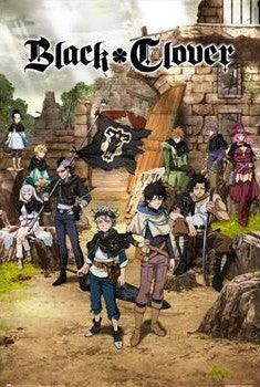 BLACK CLOVER FLAG POSTER