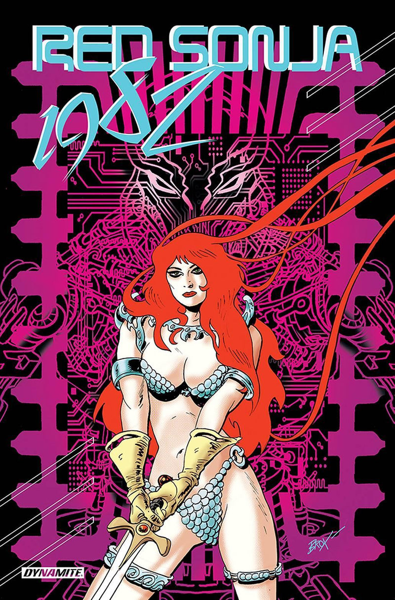 RED SONJA  #1 1982 ONE SHOT CVR B BROXTON