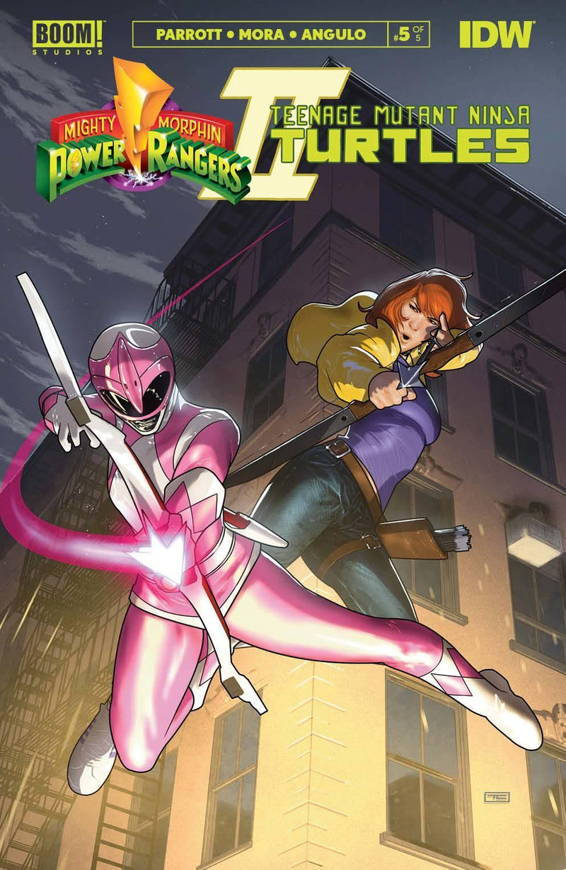 MMPR TMNT II (2022) #5 CVR E CARDSTOCK VAR CLARKE