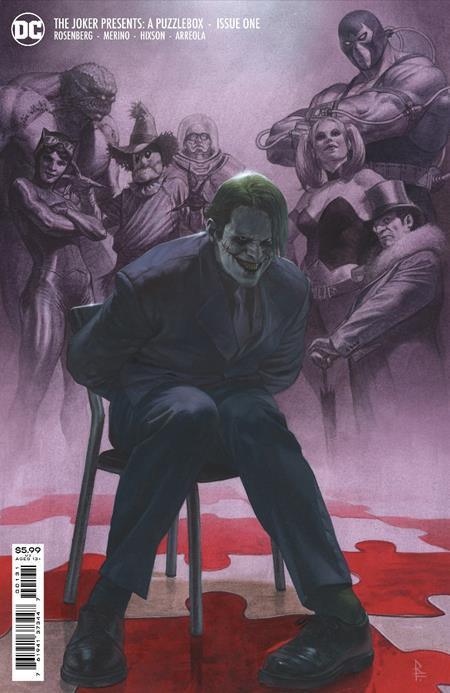 JOKER PRESENTS A PUZZLEBOX #1 CVR B RICCARDO FEDERICI CARD STOCK VAR