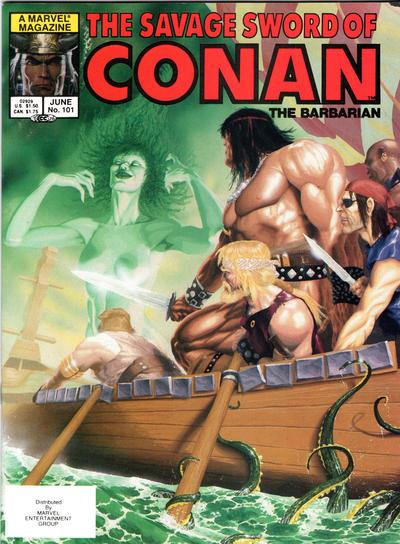 SAVAGE SWORD OF CONAN (1974) #101 (FN/VF) - Kings Comics