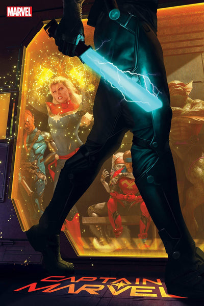 CAPTAIN MARVEL VOL 9 ANNUAL #1 RAHZZAH VAR